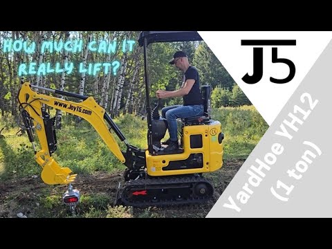 How much can Rippa R319 Mini Excavator Lift, JoyT5 