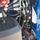 Rippa R10 Mini Excavator engine compartment showing hydraulic hoses and engine cover