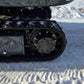 Rippa R10 Mini Excavator | Compact & Powerful for Sale Canada - close-up of durable rubber track and undercarriage system
