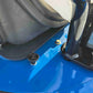 Rippa R10 Mini Excavator | Compact & Powerful for Sale Canada - close-up of seat base and adjustment knob for operator comfort