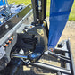 Closeup of Rippa R15 mini excavator for sale hydraulic joint and control linkage system