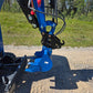 Bucket and hydraulic arm detail of Rippa R15 mini excavator Canada, compact 1.5 ton small digging machine with Kubota engine for landscaping and construction equipment projects

