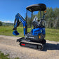 Rippa R15 1.5 Ton Mini Excavator for Sale in Canada JoyT5 compact mini excavator for residential construction and landscaping with Kubota engine