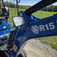 Rippa R15 mini excavator for sale front boom with LED working light