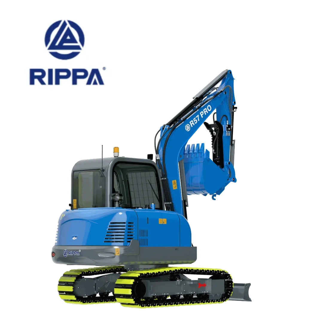 Rippa R57 mini excavator for sale Canada JoyT5 with Yanmar engine 5.7 ton compact excavator for construction USA and Canada powerful hydraulic performance