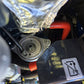Close-up view of rippa r15 mini excavator for sale engine components and wiring